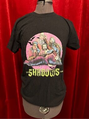 What We Do In The Shadows Black Tee with Colorful Graphic